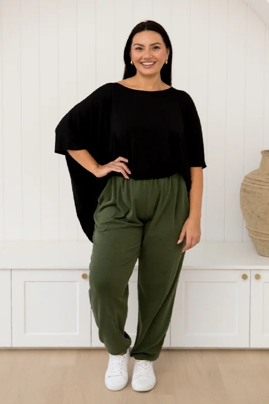 Everyday Lounge Pant in Moss Green