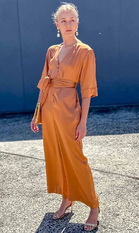 Hoss Kyoto Jumpsuit - Light Copper