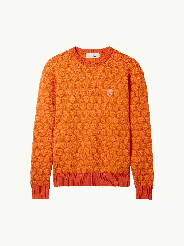 The Flock Crewneck - Mahuika Orange