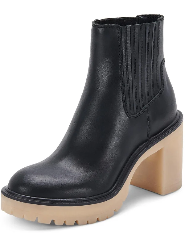 Caster H2O Womens Lugged Sole Chelsea Boots