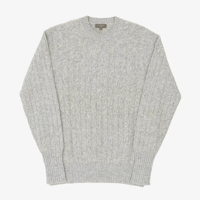 Cashmere Cable Knit Sweater