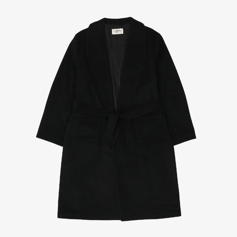 Wool Belted Robe Jacket