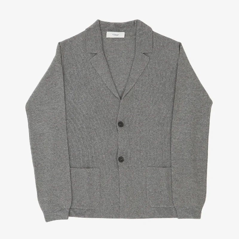 Merino Wool Cashmere Blend Cardigan