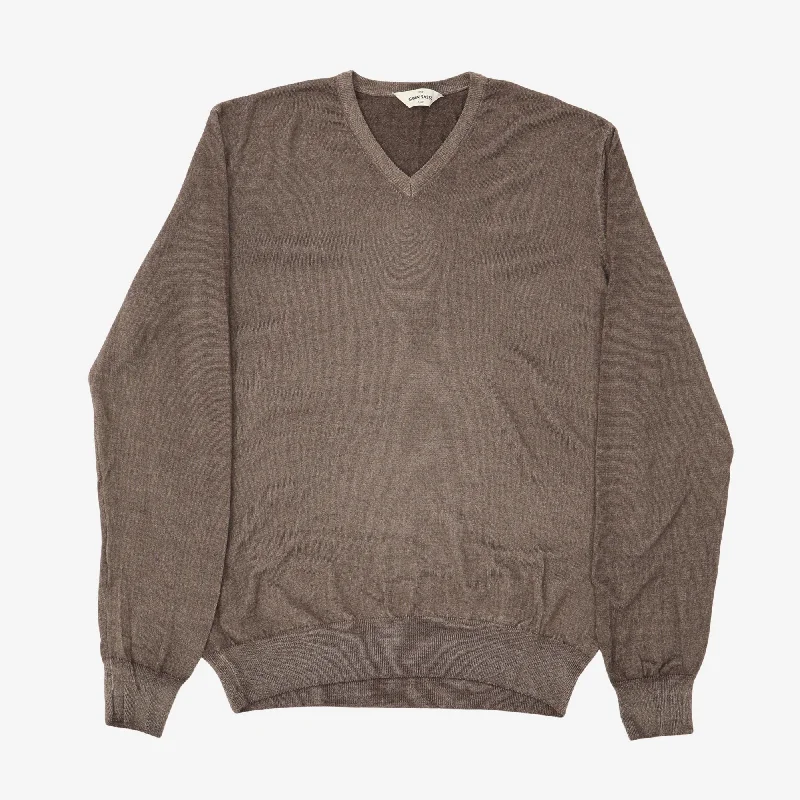 Wool V-Neck Sweater